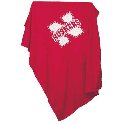 182-74: Nebraska Sweatshirt Blanket